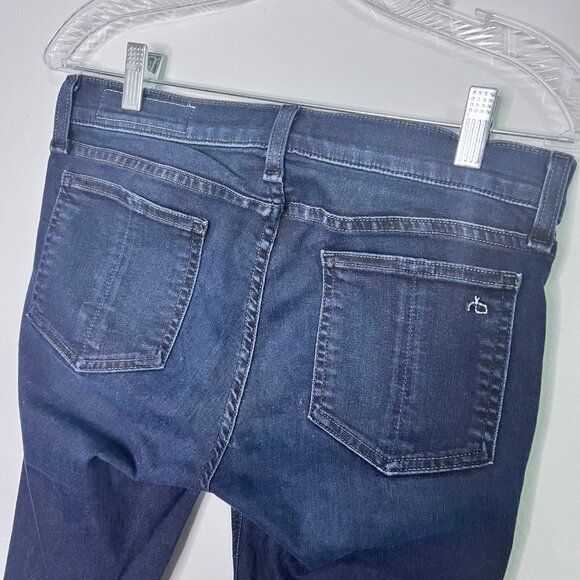 Rag & Bone Mid-Rise Skinny Ankle Capri Jeans Sz 29 - Picture 5 of 13